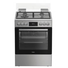 Whirlpool W6G8LCSWX Κουζίνα 72lt με Εστίες Φυσικού Αερίου Π60εκ. Inox